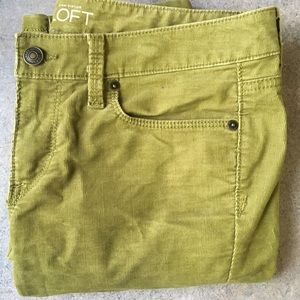 Green Corduroy Pants